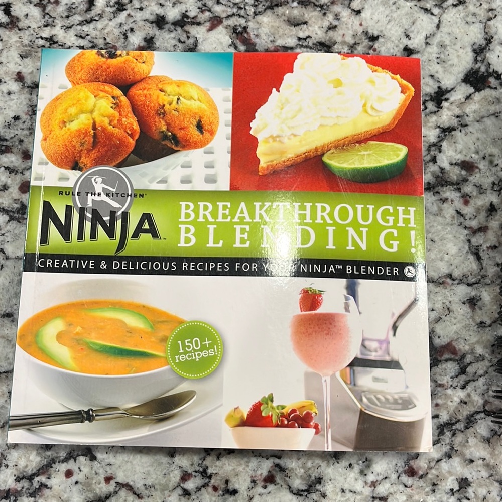 New Ninja Breakthrough blending Cook Book